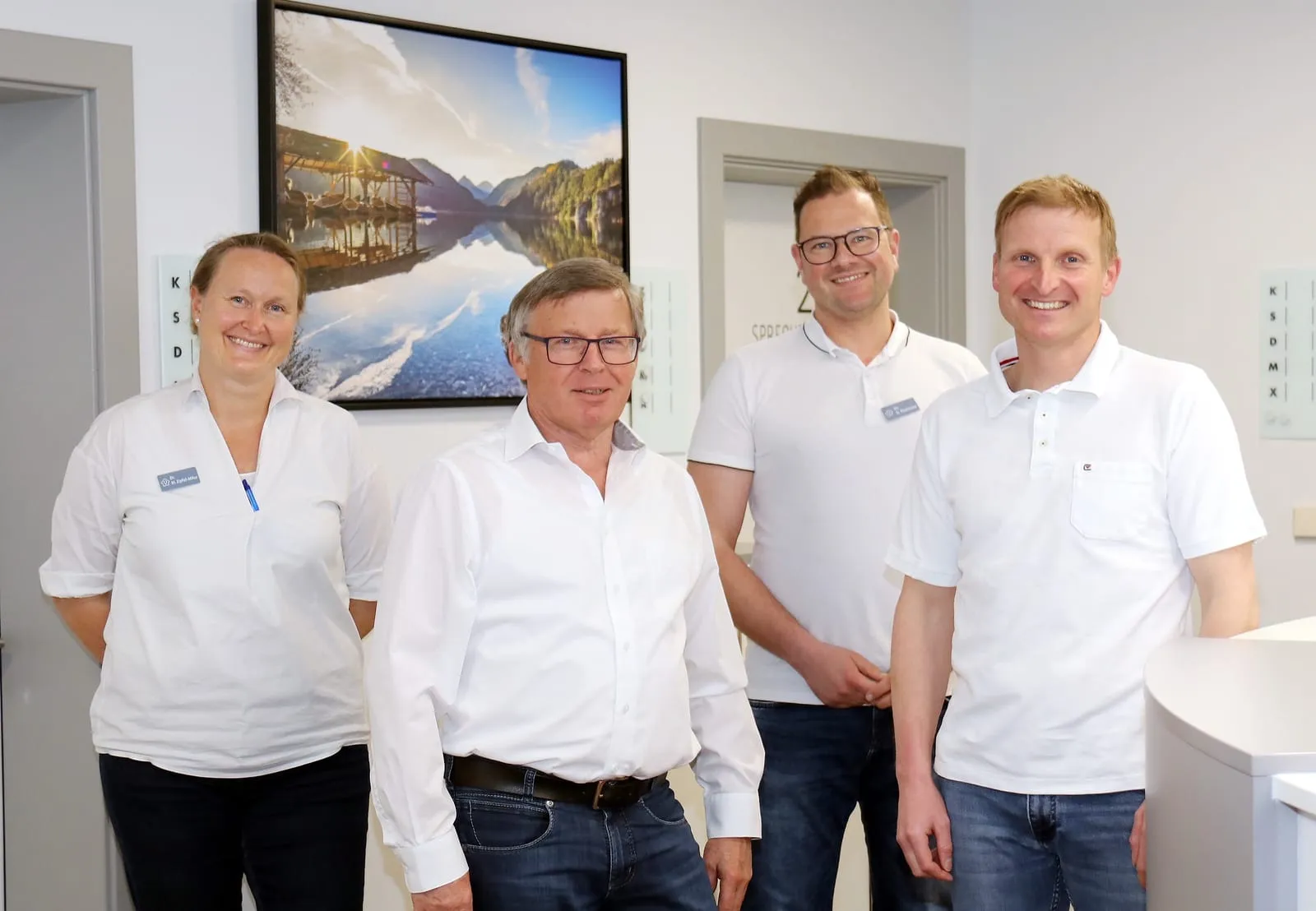 Das Team der Hausärztlichen Gemeinschaftspraxis Wehringen